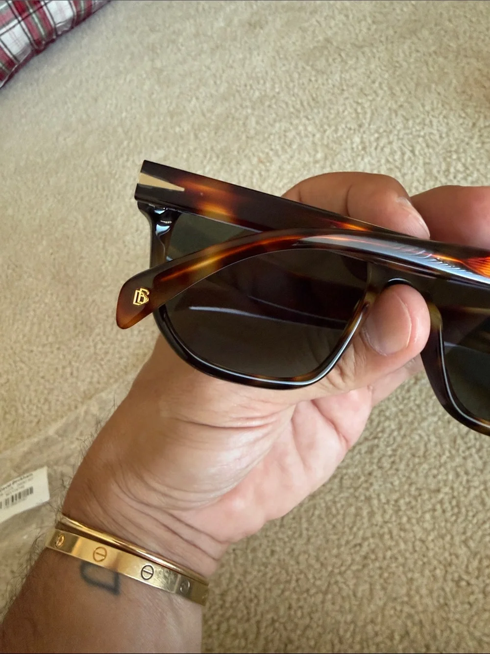 David Beckham sleek black